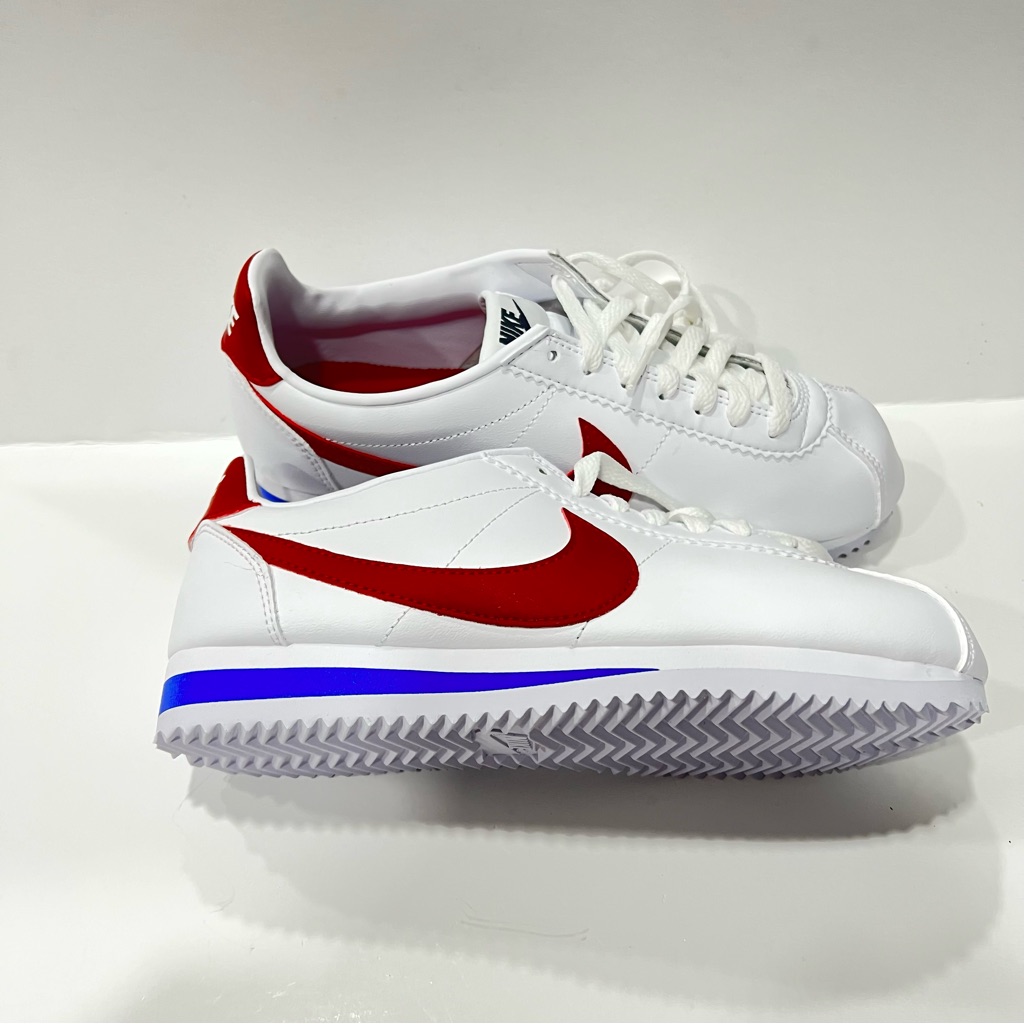 Nike Cortez Classic - White, Red, Blue